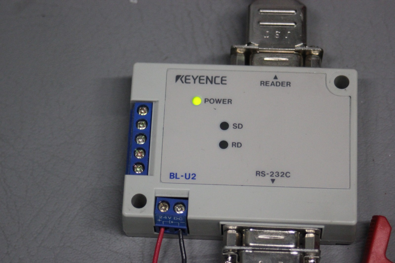 KEYENCE LASER BARCODE READER & LASER BL-601 & BL-U2
