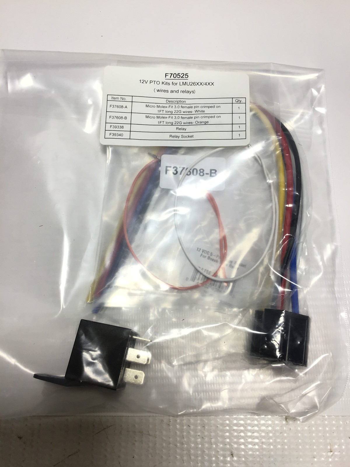 Solution99 F70525/F37116 Connectorized Accessory Harness LMU 4200 & 12V PTO K…