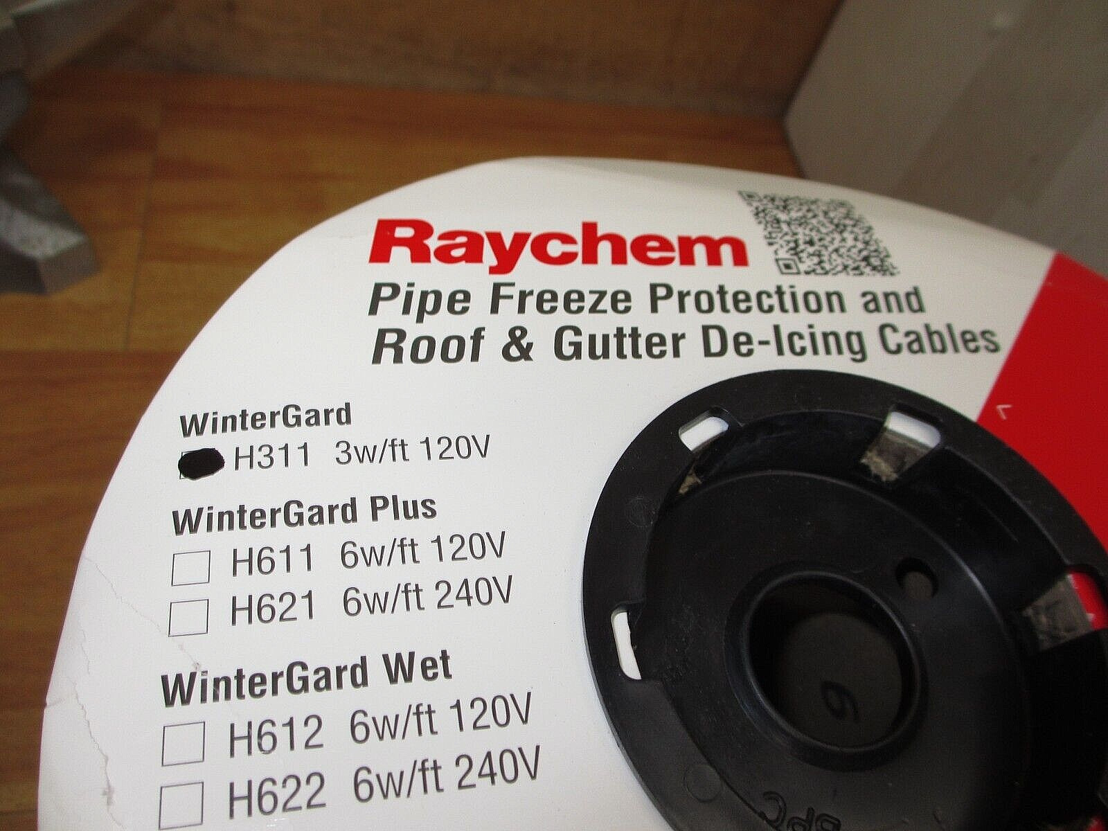 Raychem 445259-000 *NEW* 250′ Self Regulating Heating Cable Pipe Freeze 6E895