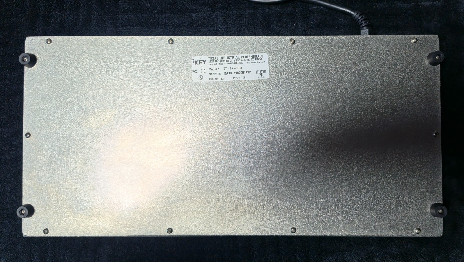 Texas Instruments DT-5K-STD iKey Industrial Keyboard