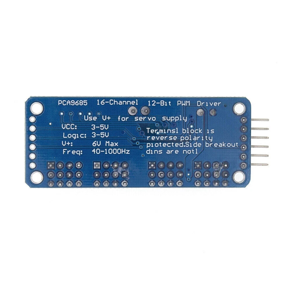 4PC PCA9685 16-Channel 12-bit PWM Servo motor Driver I2C Module Arduino Robot