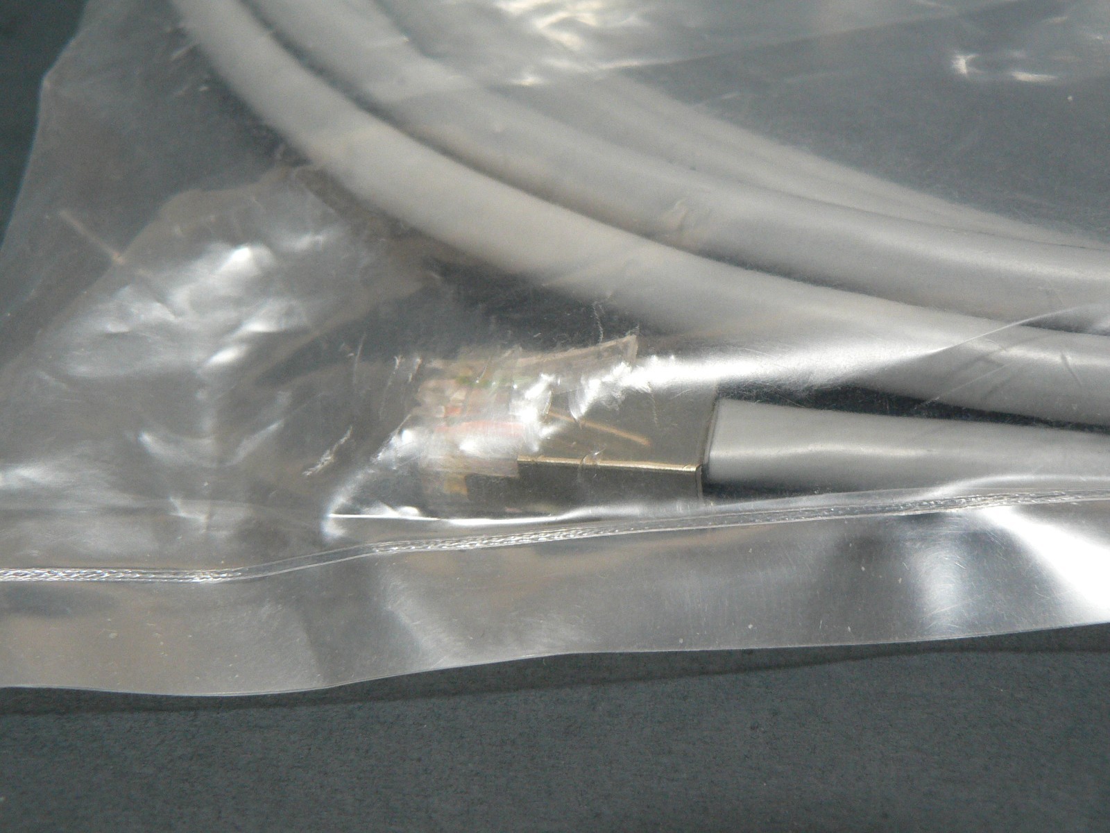 12 FT BERK-TEK HYPER-PLUS SHIELDED 24 AWG CAT5 LAN CROSSOVER CABLE BRAND UNKNOWN
