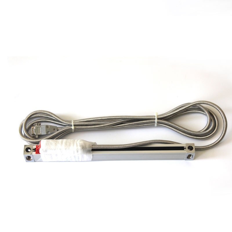 High Precision Linear Encoder Grating Ruler Sensor Tool 0.005mm TTL 50-350 400mm