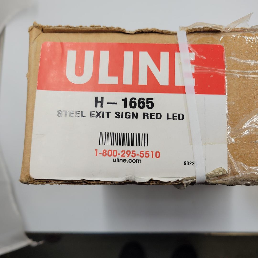 LED EXIT SIGN ULINE H-1665