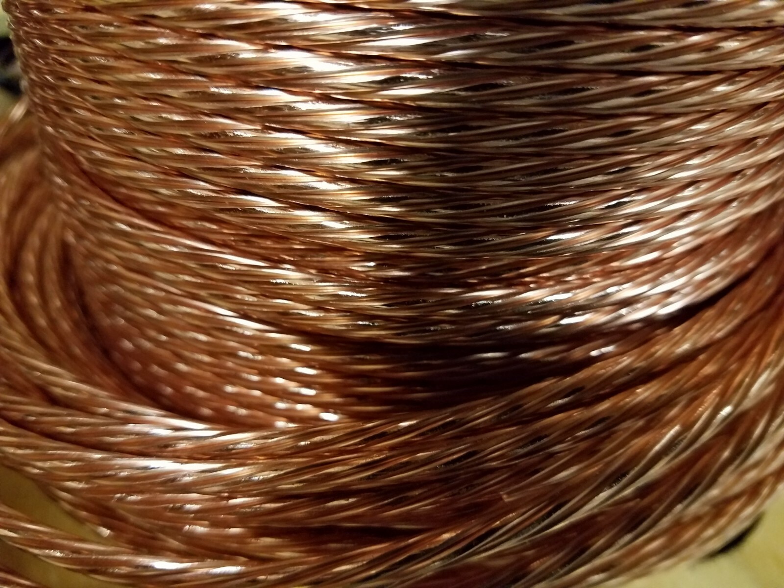 12 FT GROUND WIRE 4 AWG GAUGE STRANDED SOLID BARE COPPER 200A SERVICE