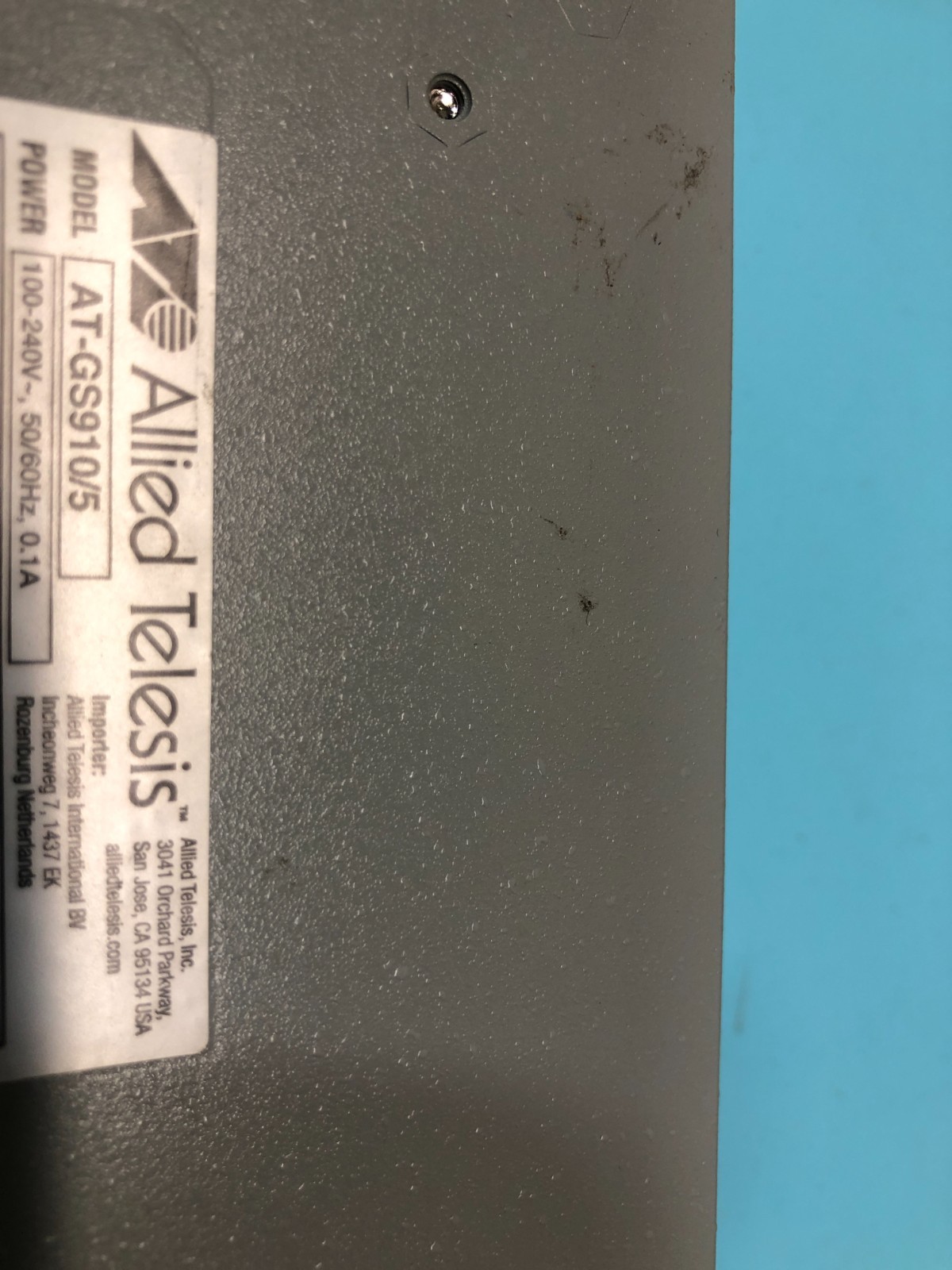 Allied Telesis AT-GS910/5 5 Port Network Switch, 195652