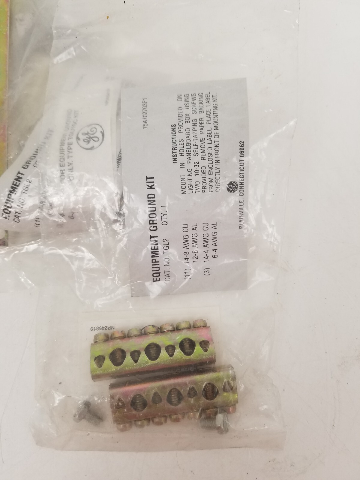 Lot of 11 GEJ-4660 & TGL2 GE Ground Kit *NEXT DAY OPTION*