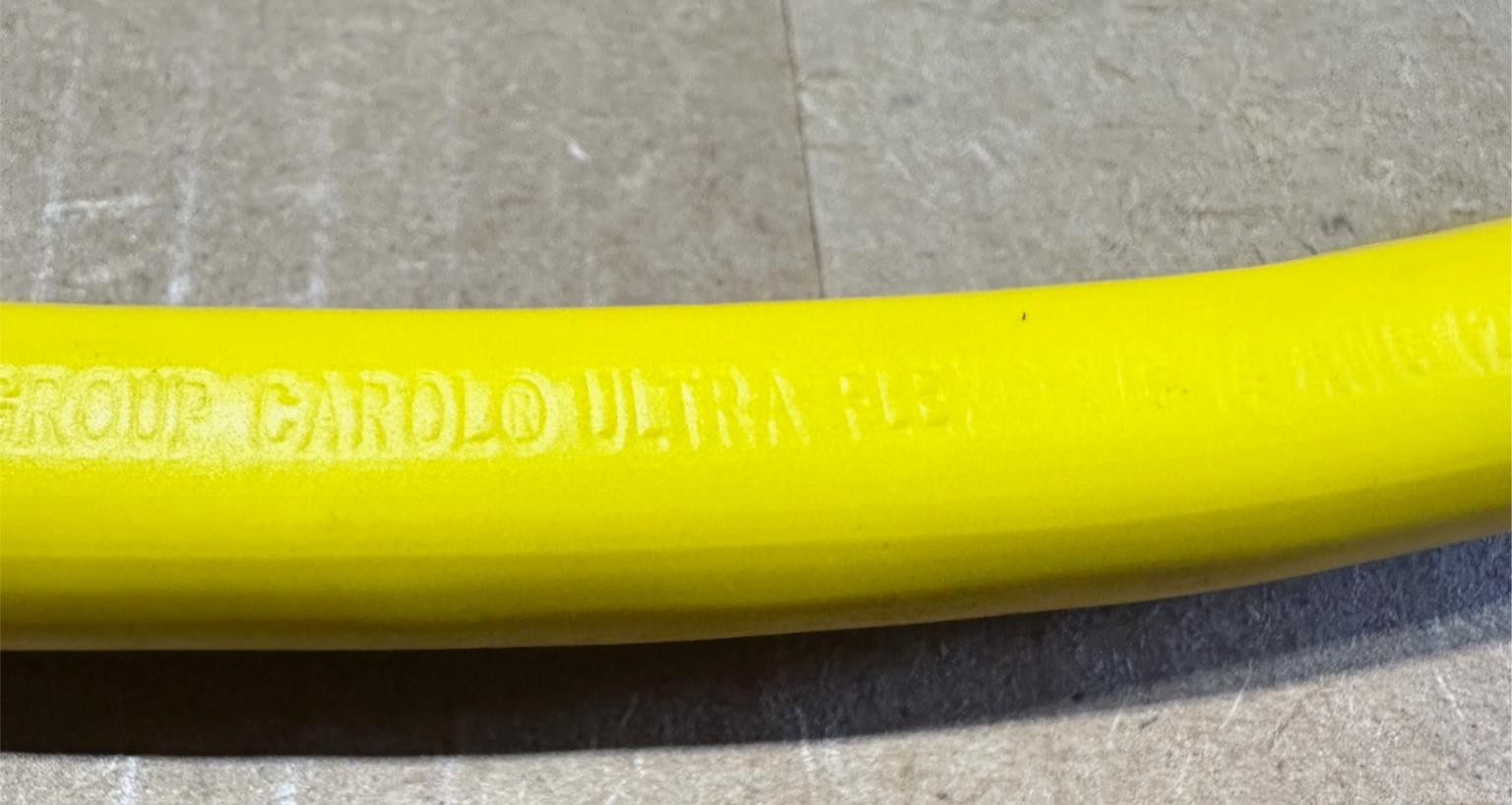 250′ Prysmian Group Ultra Flex 3/C 14 AWG 600V Multi Conductor Cable Yellow