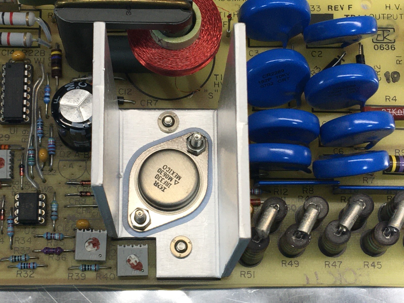 Glassman PCA1033 High Voltage Board, POWER SUPPLY, PCA 1022, AD-KA-HP/-9, 117908