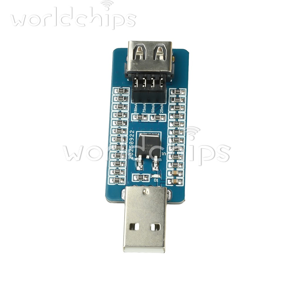 5pc USB A Power Bank Virtual Load Anti-Shutdown Module Switchable Output Current