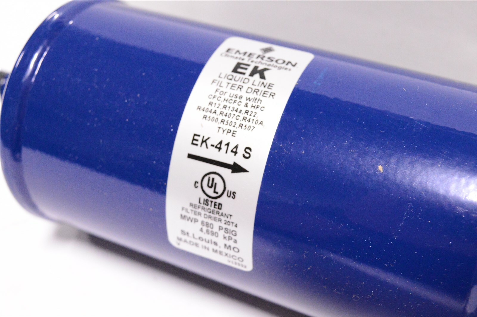 Emerson EK 1/2 ODF Solder Liquid Line Filter Drier EK – 414 S