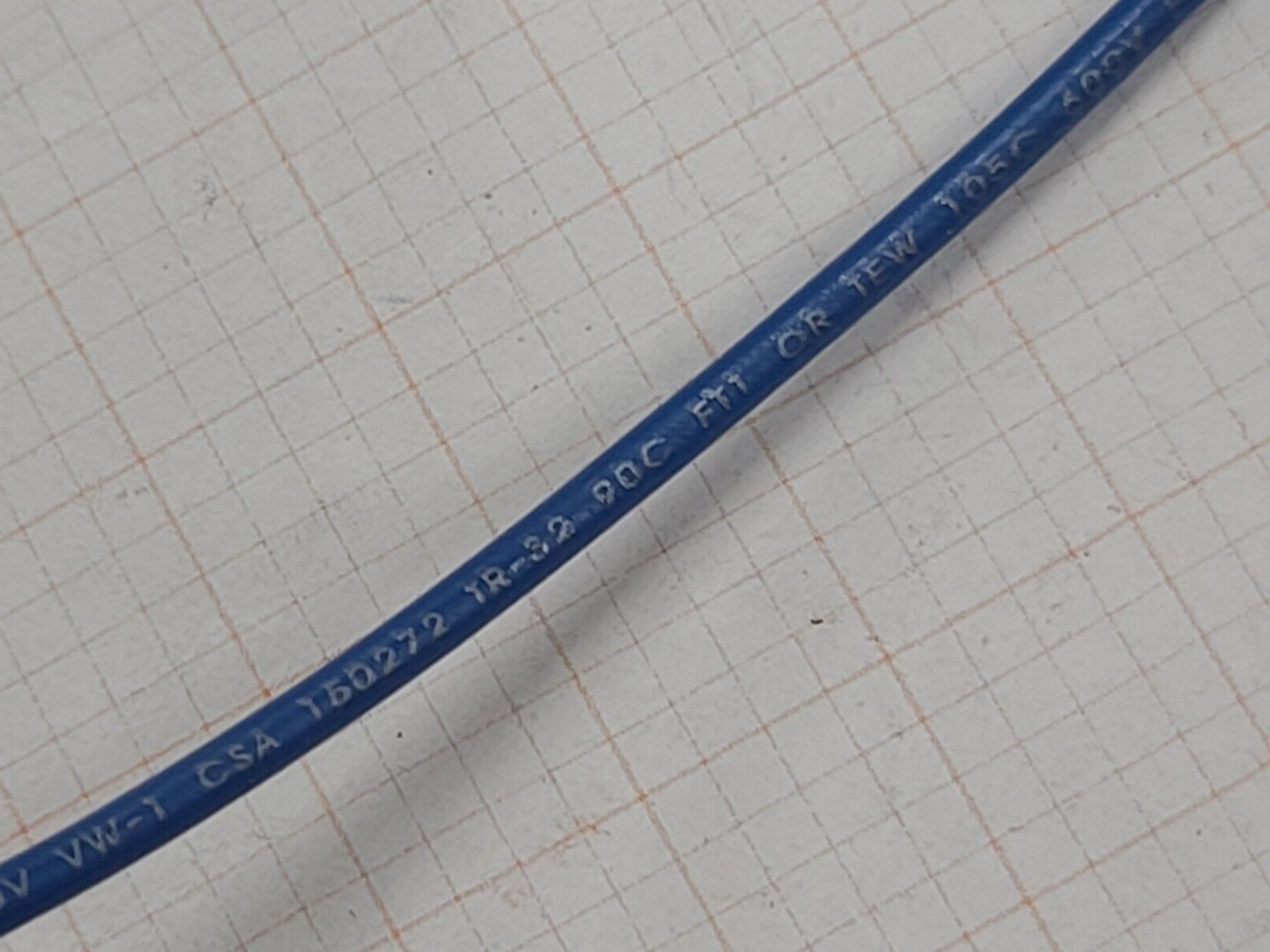 Atlas Wire #18awg Stranded Bare Copper UL-1015/1230/1032 Hook-Up Blue /100ft