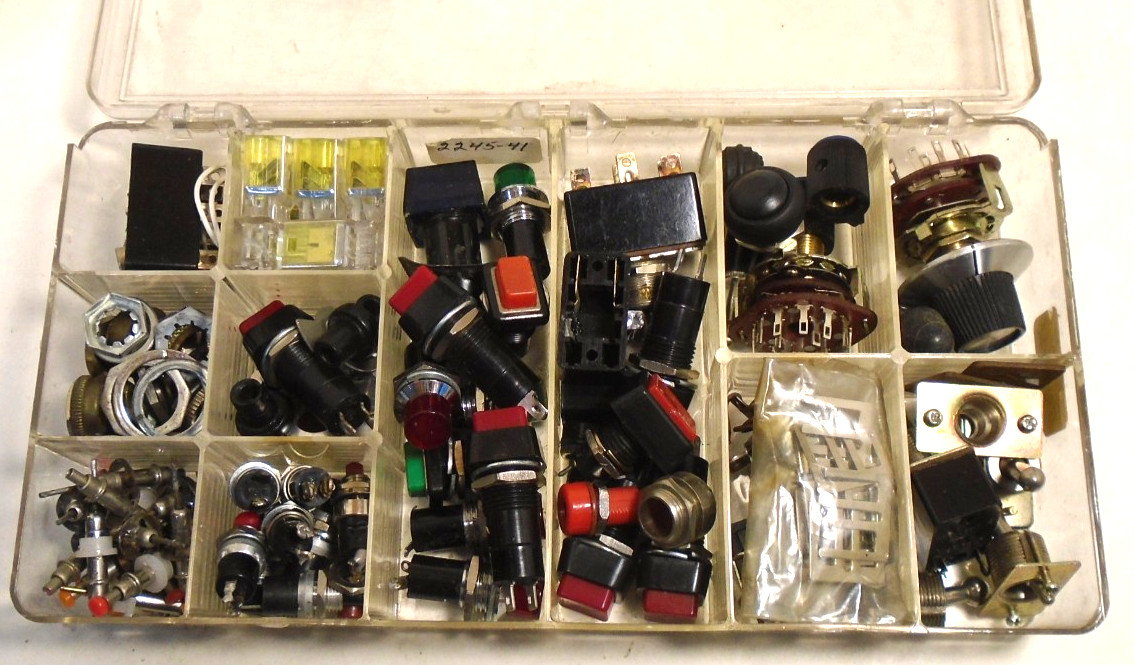 1 LB 3 OZ of RADIO SHACK TYPE ELECTRONIC PARTS – COMPONENTS & DIY STUFF