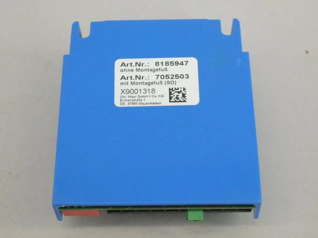 Mayr ROBA-Switch 1/018.100.2 Fast-Switching Module, Art. 8185947 – NEW Surplus!