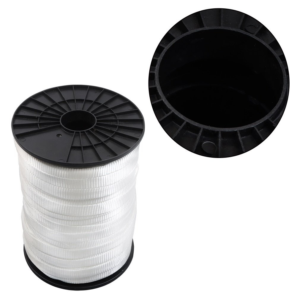 Polyester Pulling Tape Mule Tape Tensile Capacity Gardening for Packaging White