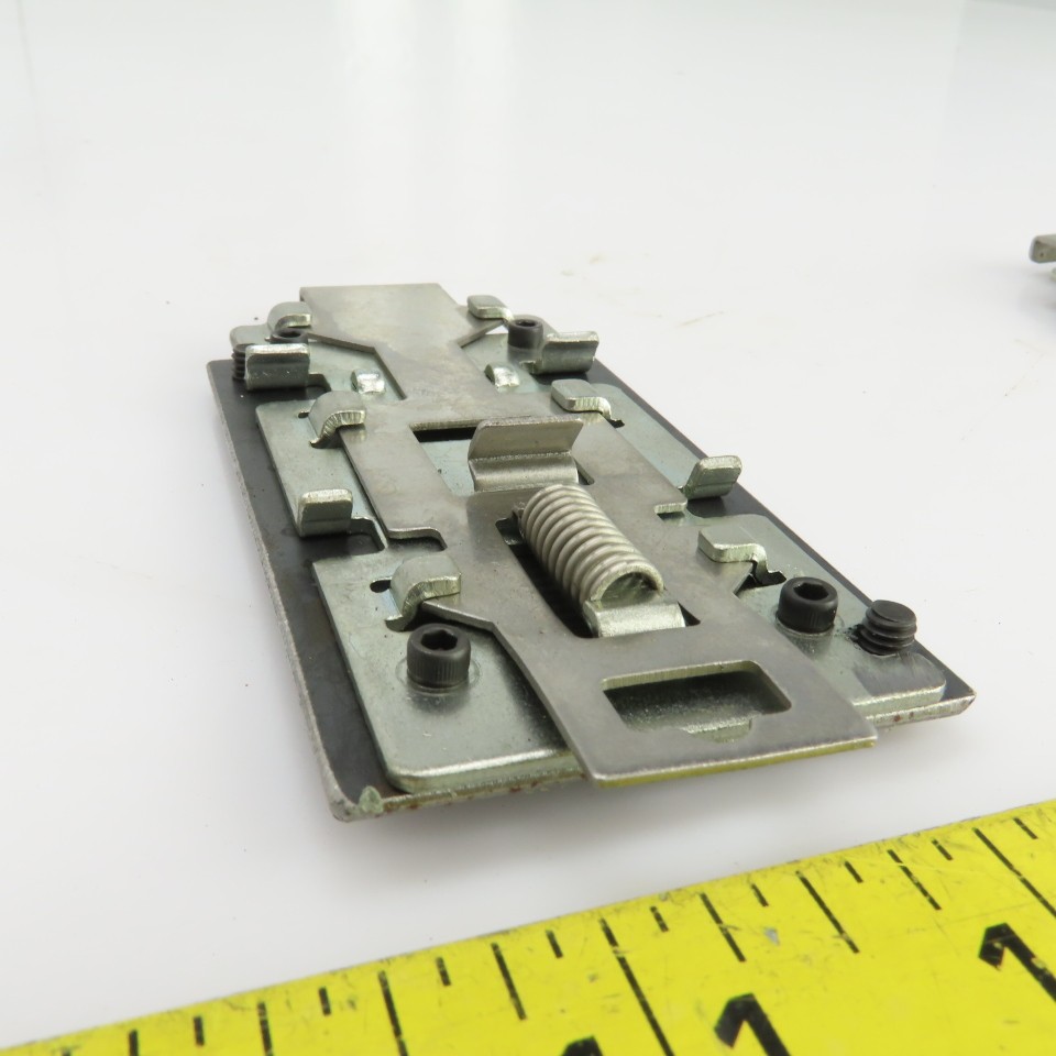 3-1/4″ x 1-7/8″ Din Rail Mounting Plate Lot Of 3