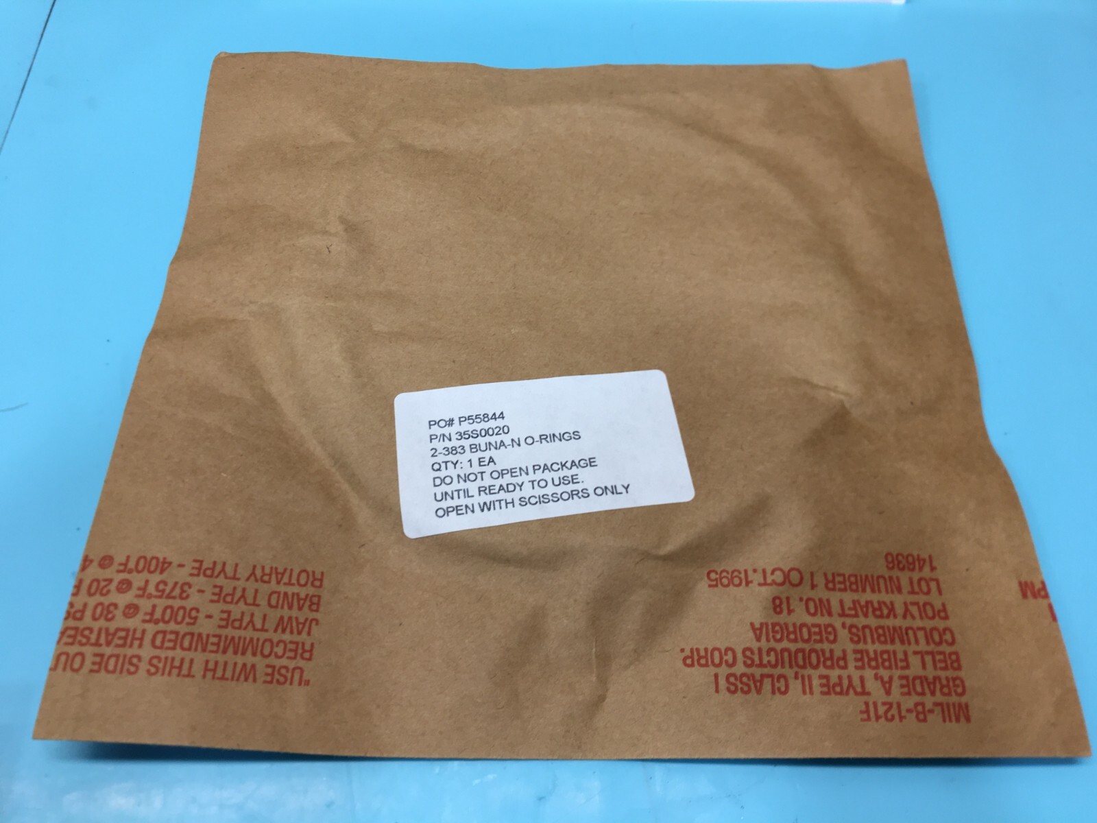 AXCELIS 35S0020 O-RING BUNA 383, 2-383, 701029, 184832