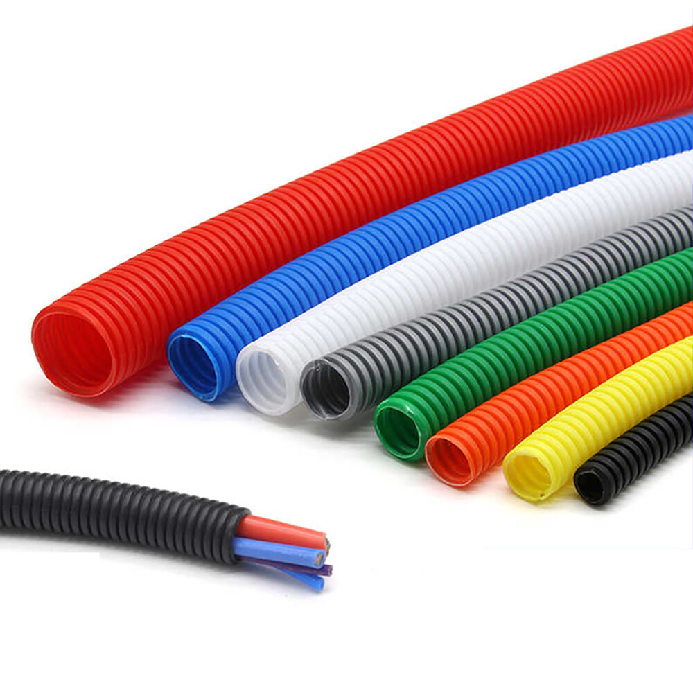 Conduit Split & Non Split Cable Tidy Flexible Tube Convoluted Protection Tubing