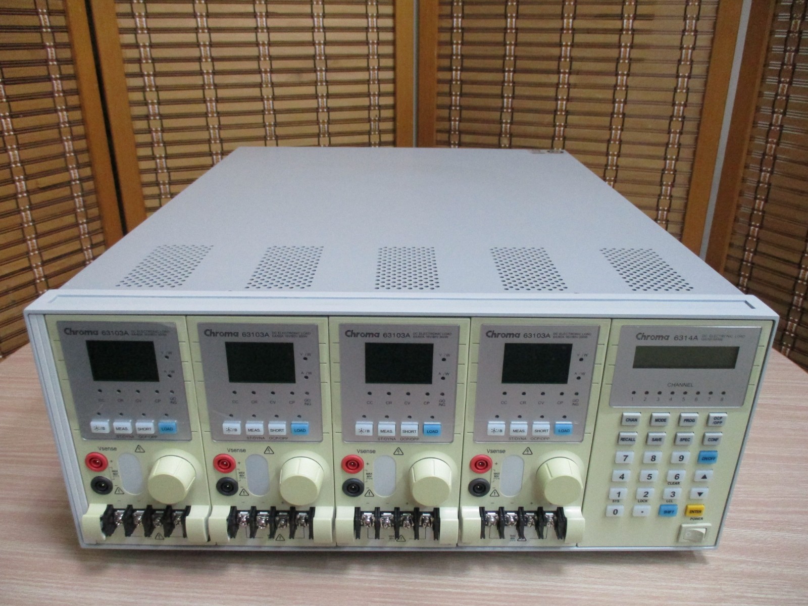【Kang Rong Scientific】Chroma 6314A+63103A*4 60A/80V/300W*4 DC Electronic Load