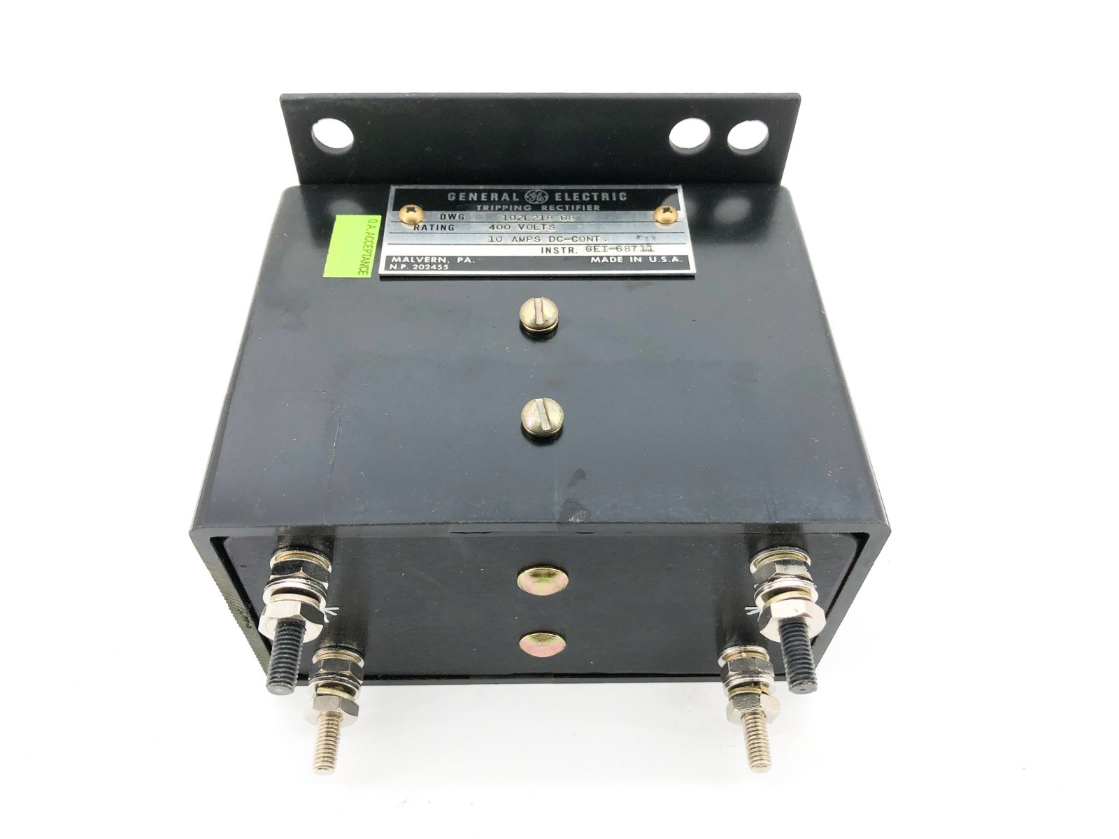New GE General Electric 102L218G8 Tripping Rectifier 10A 400V – No Box