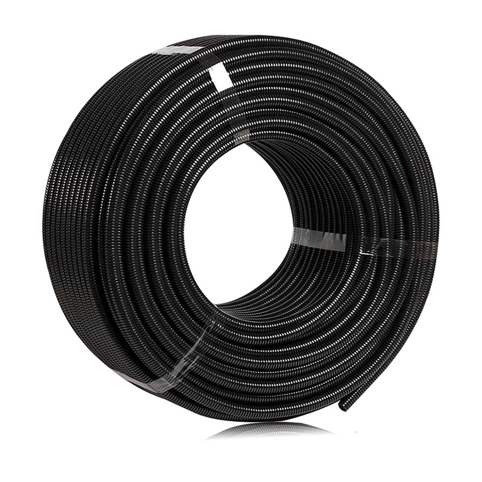 Black Conduit Split & Non Split Flexible Tube Cable Tidy Trunking Organiser
