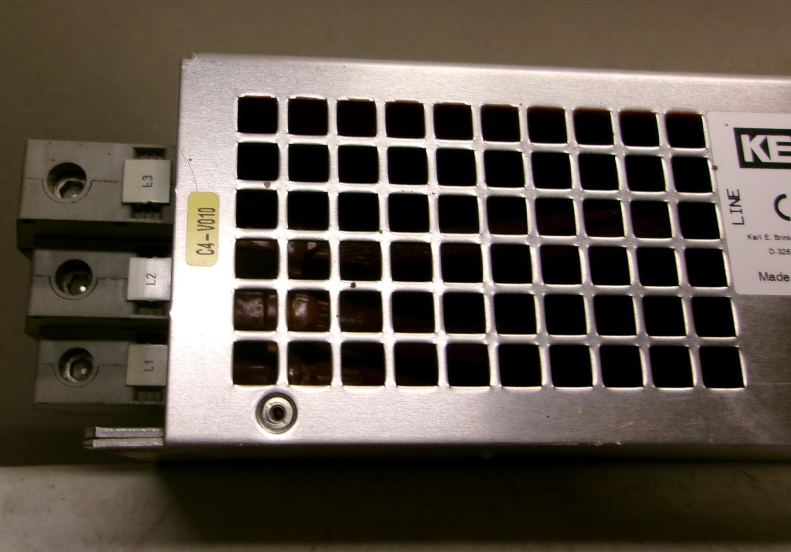 KEB 22E4T60-3A01 EMC Line Filter 3-Phase 130A 528V