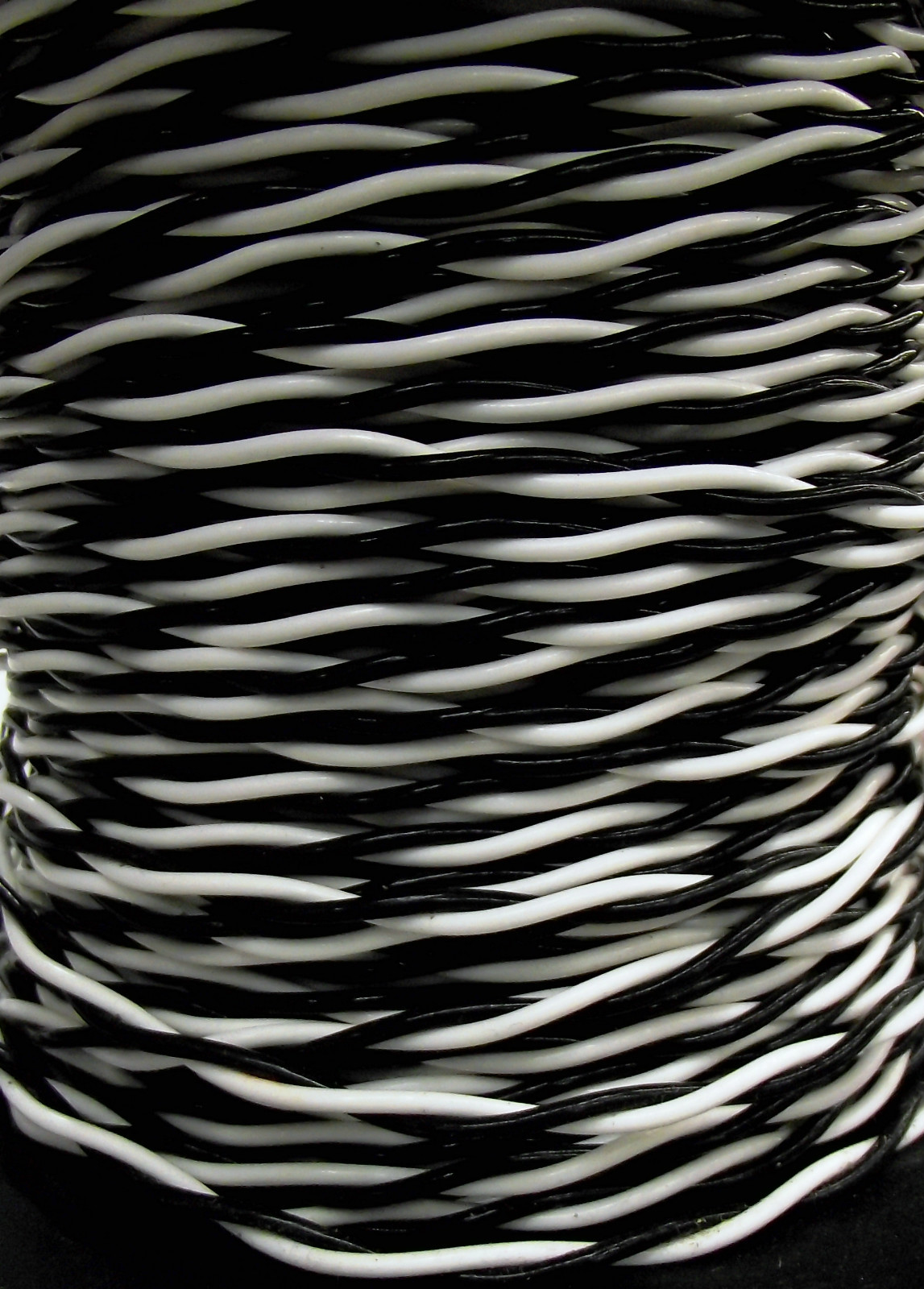 16 AWG Teflon Type E Silver Plated Twisted Pair White Black M16878/4 10 feet