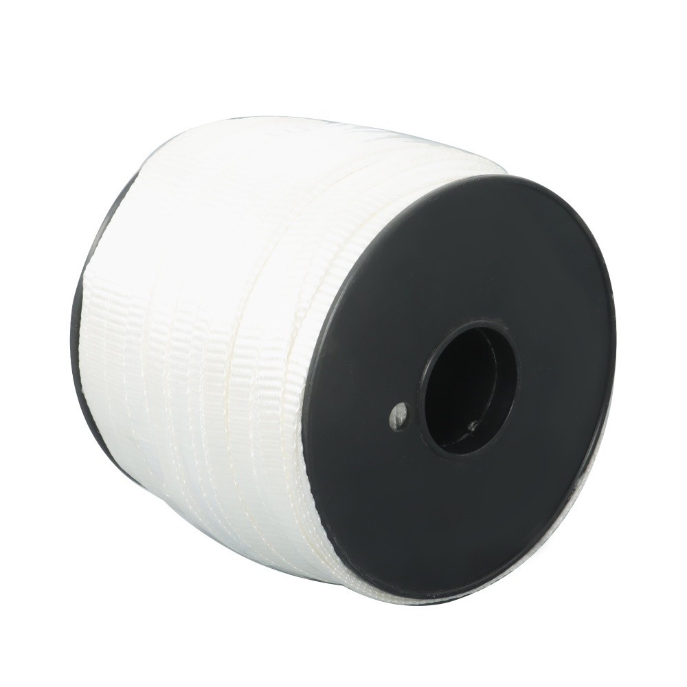 Polyester Pulling Tape Mule Tape Tensile Capacity Gardening for Packaging White