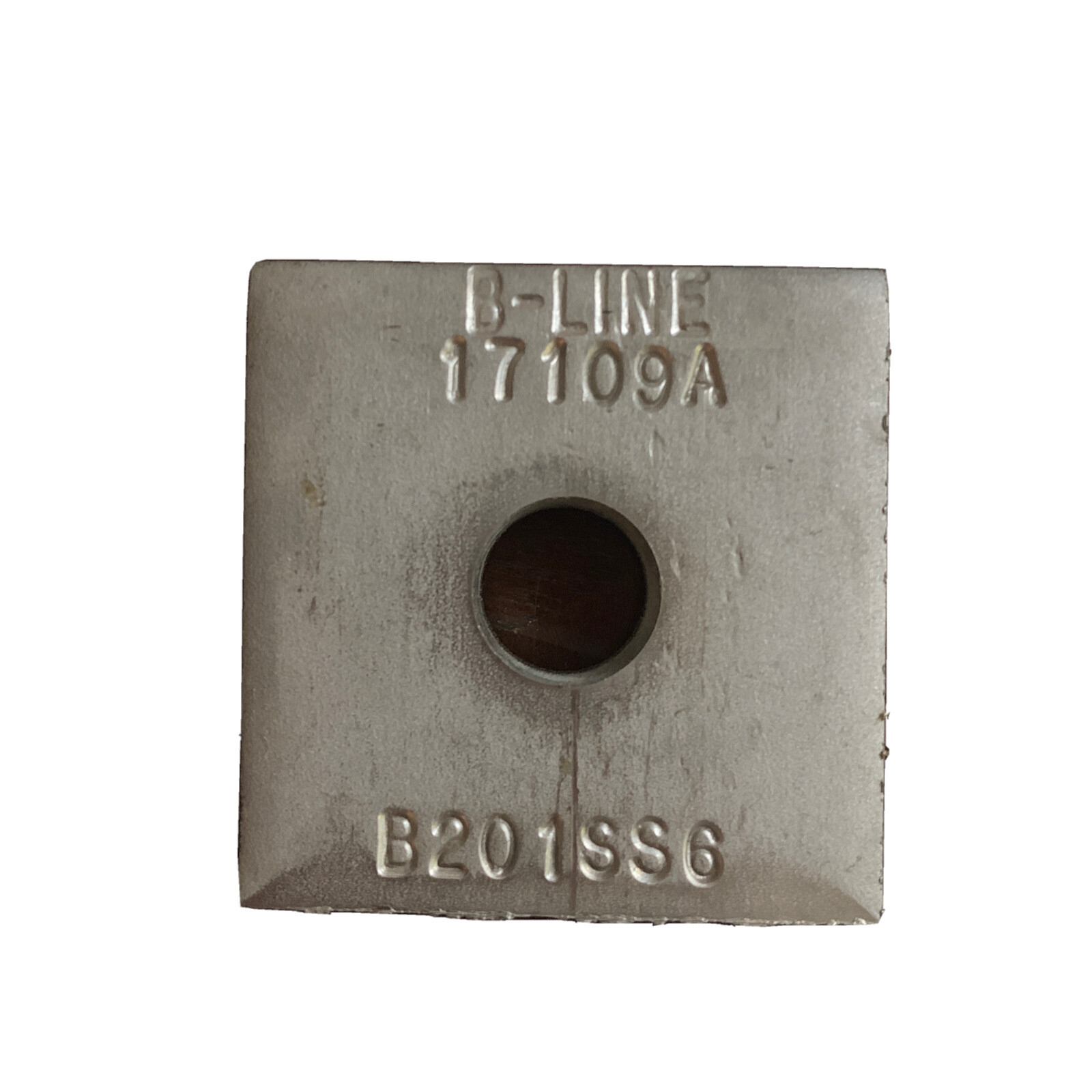 COOPER B-LINE B201SS6 QTY 100 SQUARE WASHER 3/8″ 316 STAINLESS STEEL