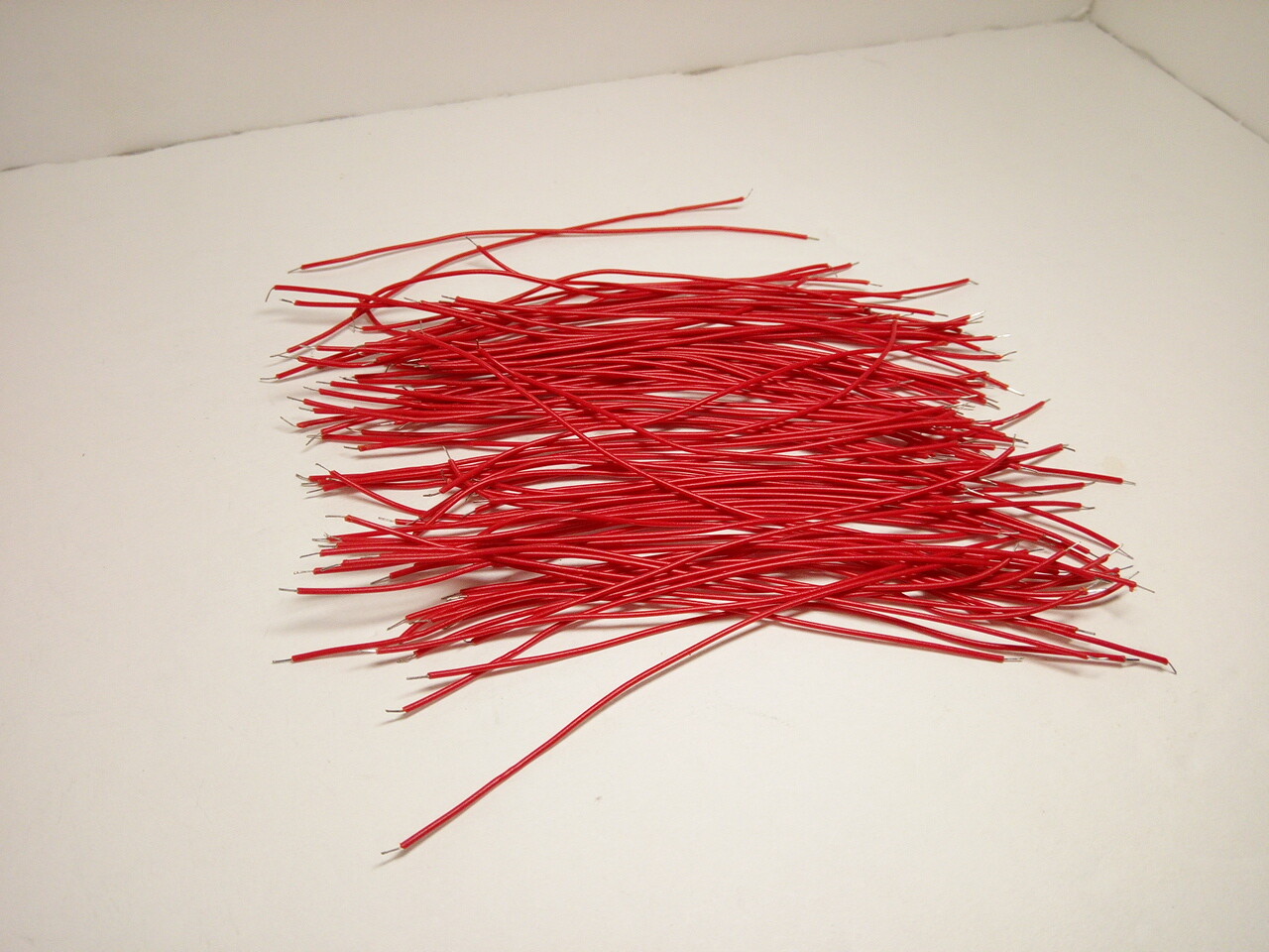 100x Pack 10cm 4inches Electronic Cable Wires 0.8mm Soldering Ready Bare End Lot