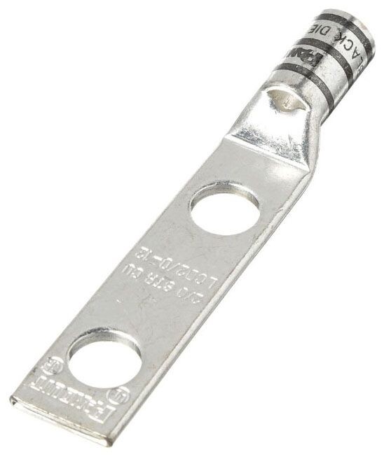 Panduit LCD2/0-12-X, 2/0 AWG Copper, 1/2″ Stud, Compression Cable Lug, 1 pc