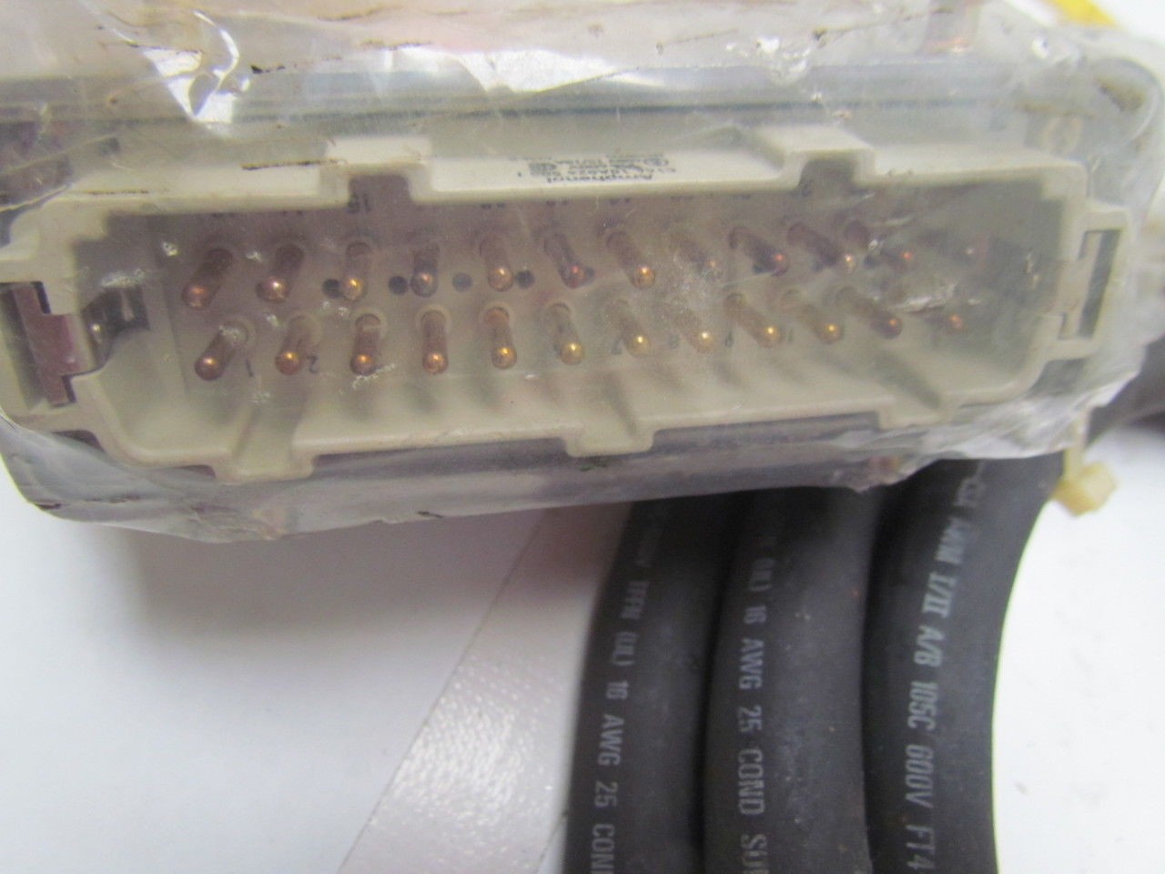 Amphenol-Sine H24-MPS/FPS 12Ft Length 24 Pin Connector Assembly Cable Network