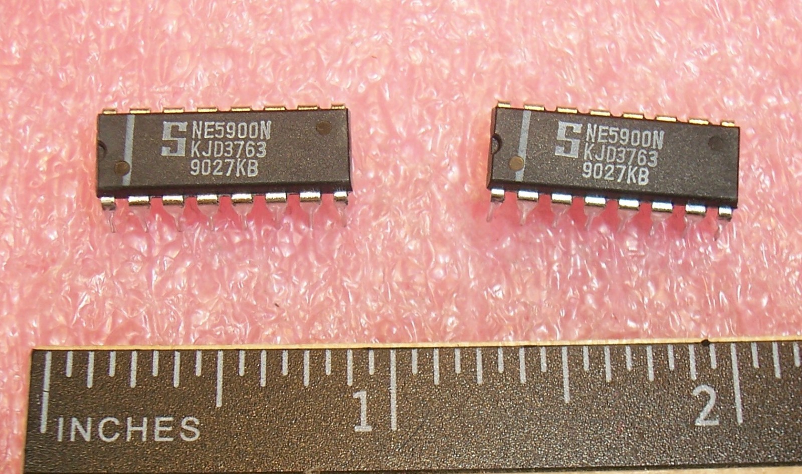 QTY (5) NE5900N SIGNETICS 16 PIN DIP CALL PROGRESS DECODER NOS