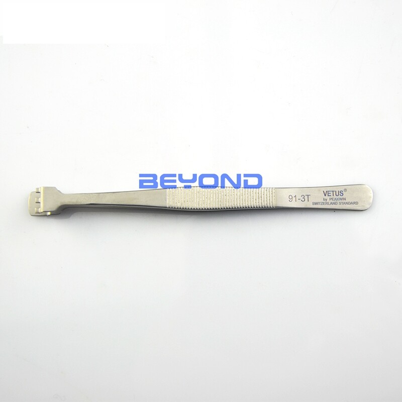 VETUS 91-3T Silicon wafer clamp tweezers Chip tweezers Special wafer tweezers