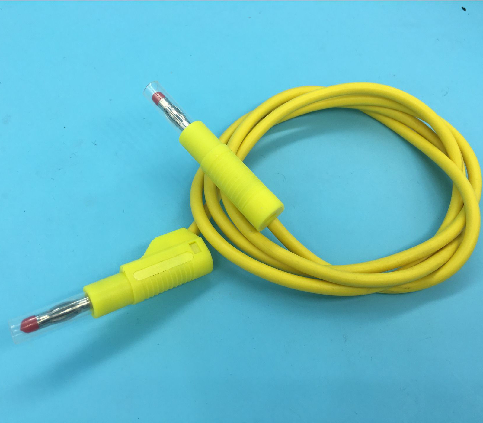 4mm Stackable Banana Plug 14AWG 0.5M/1M/2M Test Lead cables Retractable Shrouds
