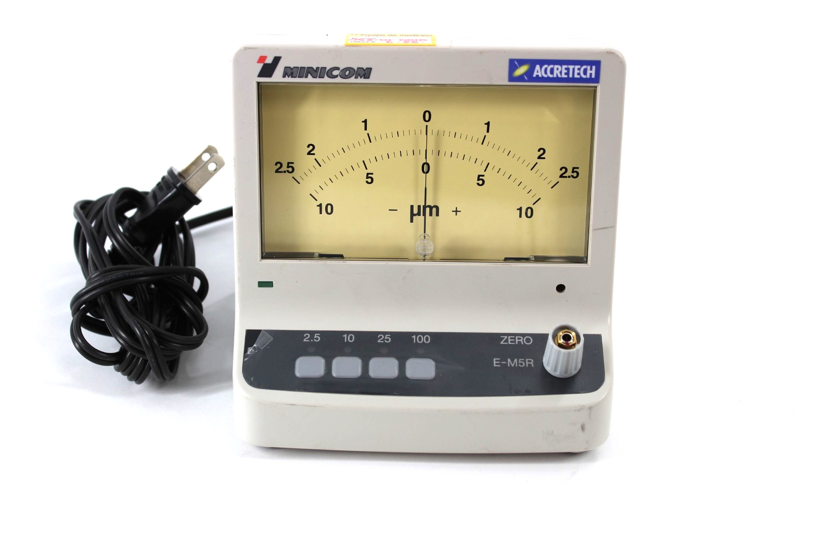 Accretech Tokyo Seimitsu Minicom E-M5R Electric Micrometer MFR 2024