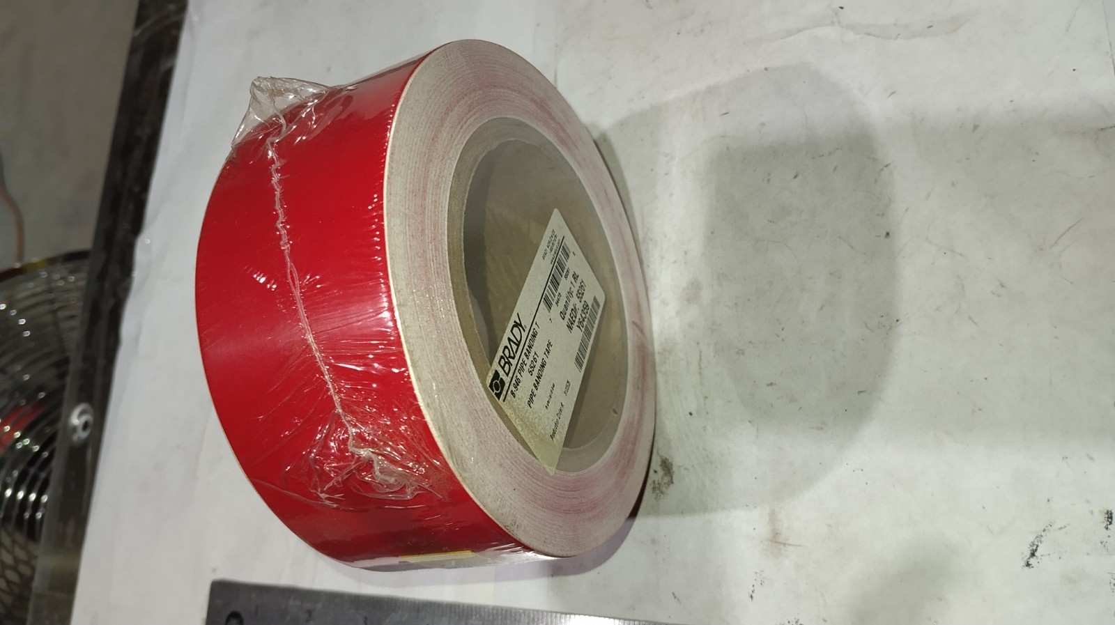 BRADY PIPE BANDING TAPE 55261 Y64359 RED 2″X30 YD