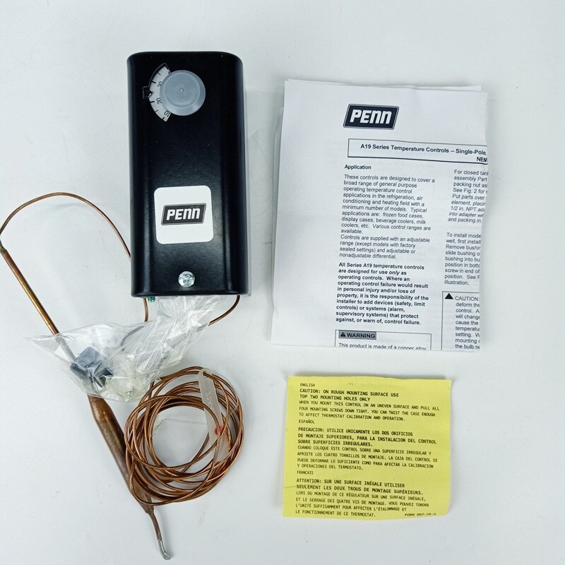 1Pcs New Temperature Limit Controller A19ABC-41C -35~+40°C