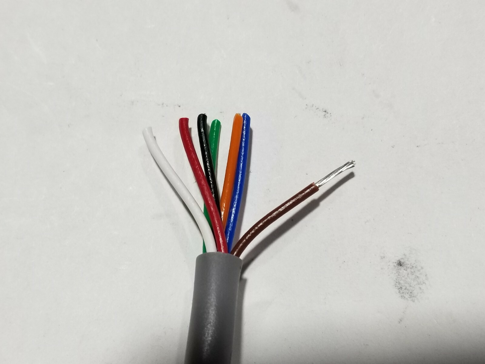 Alpha Wire 1177C 22/7C Cabled 5.3 Twists Comm/Control Cable 300V 75C CMG /25ft