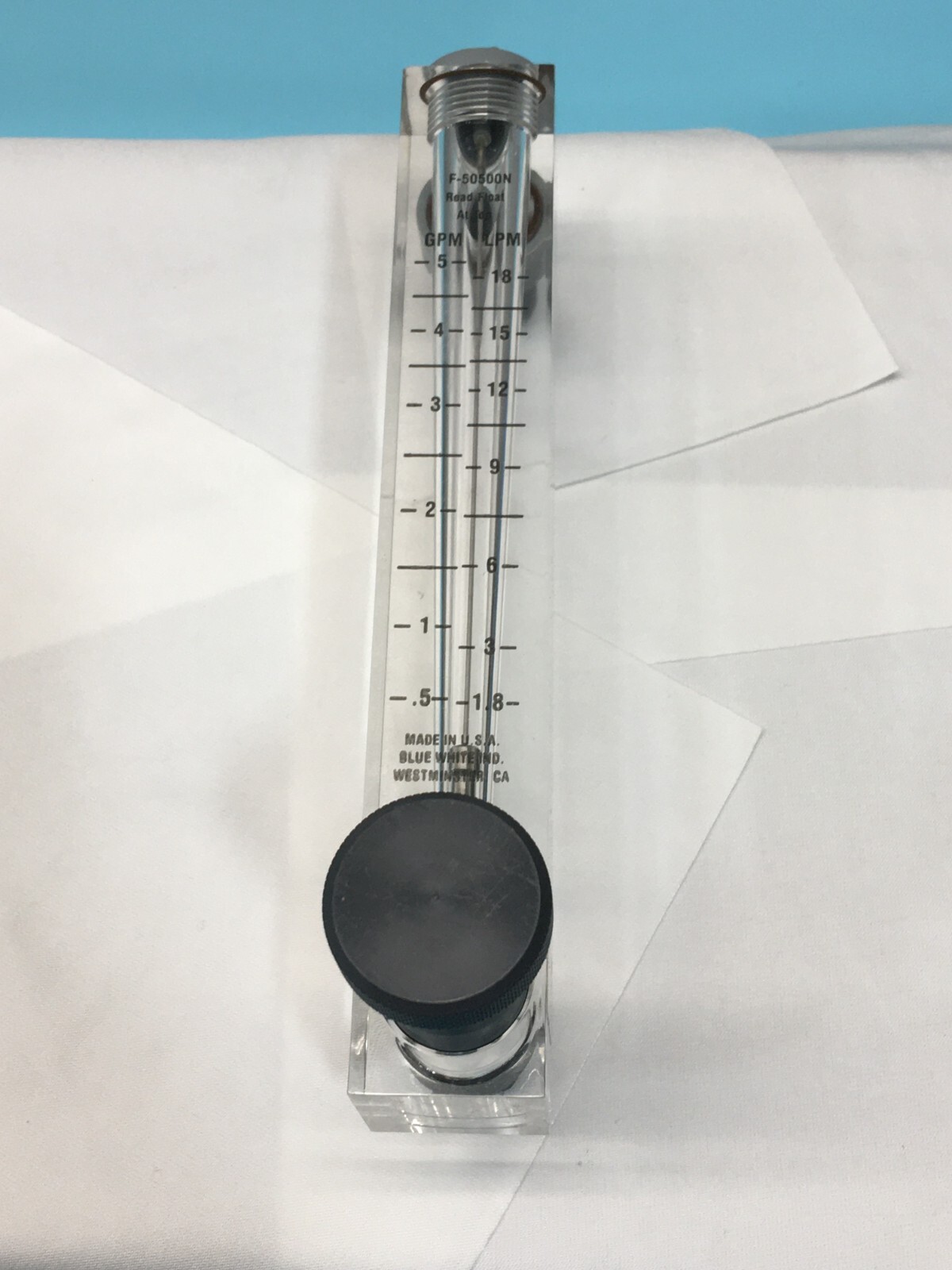 Blue White F-50500LNA Flowmeter, 142360