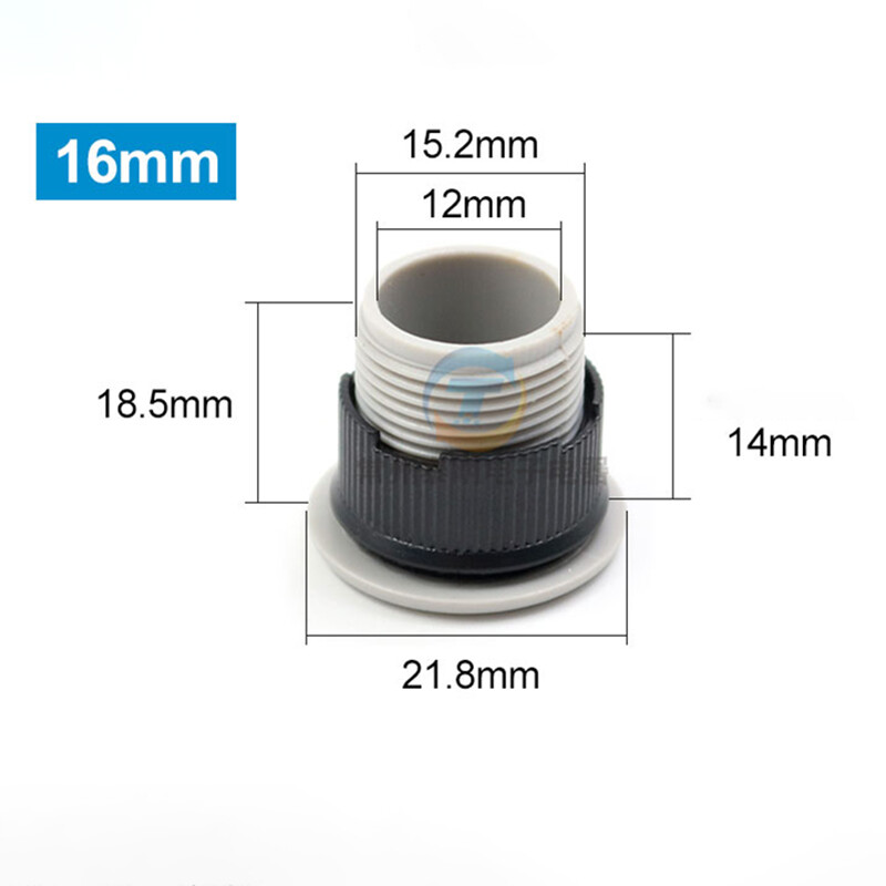Round Plastic Black Gray Blanking End Cap Caps Threads Inserts Panel Plug Bung