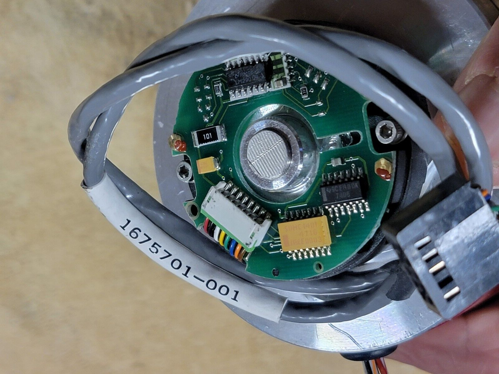Pacific Scientific E33NRFB-LDN-SS-02, Stepper Motor Sigmax W/ RENCO 1675701-001
