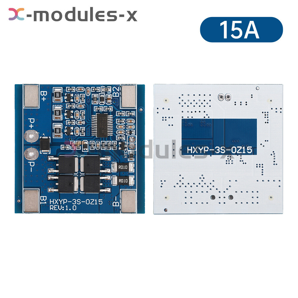 3S 12V 15/20/25/30A 18650 Li-ion Battery Protection Board 11.1V 12.6V Balanced