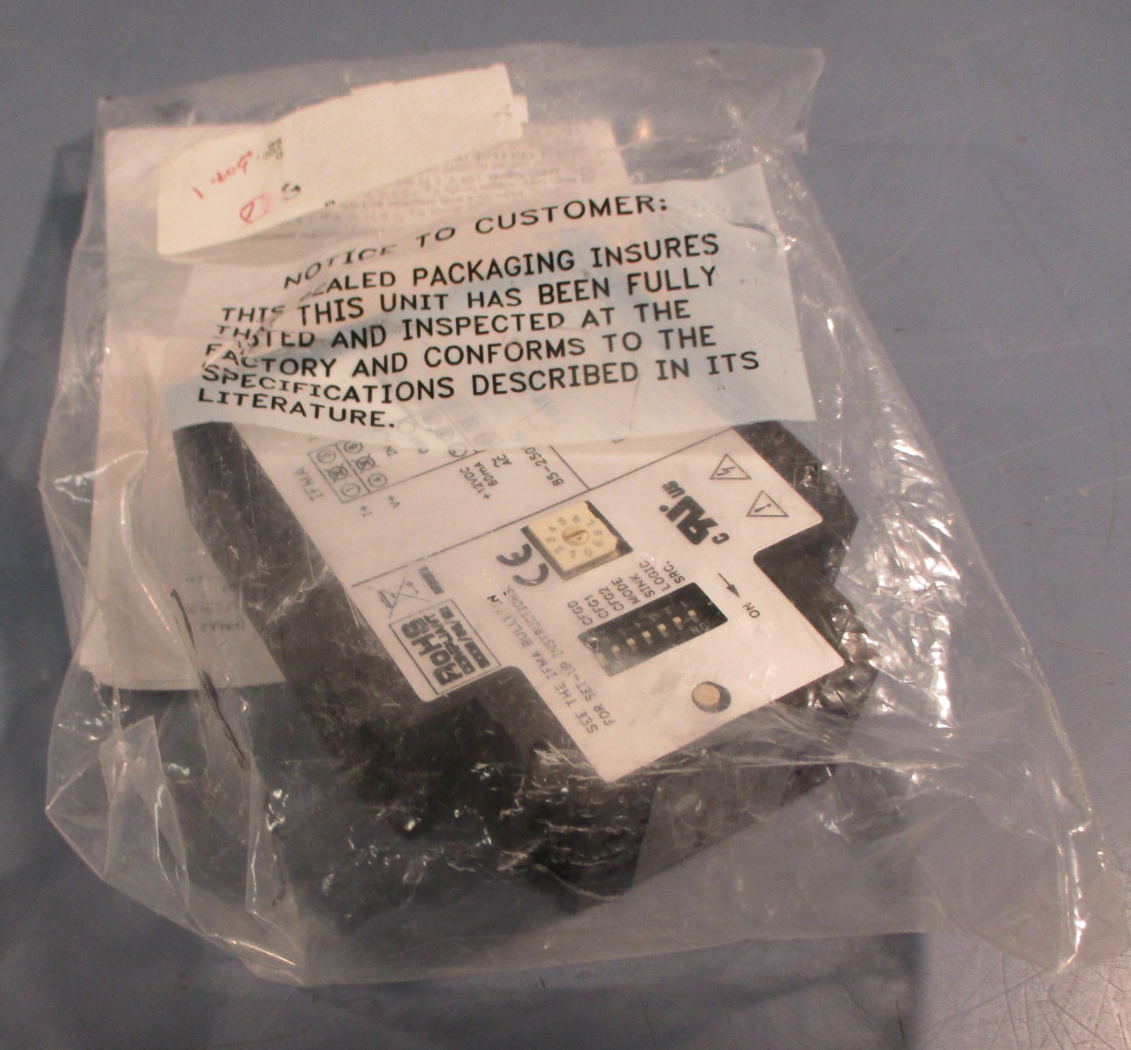 Red Lion IFMA0065 Din Rail Frequency To Analog Converter 85-250 VAC