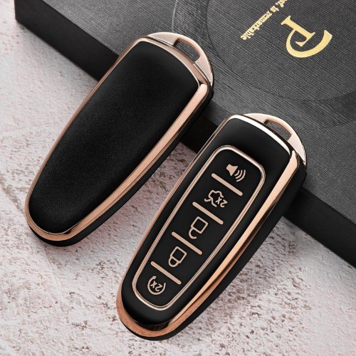 Premium Soft TPU 360° Full Protection Key Fob Cover for Ford C-Max Edge Escape