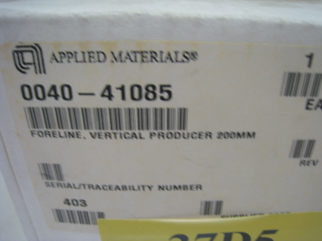 NEW AMAT 0040-41085 Foreline, Vertical Producer 200MM, 200 MM, 2-15688701-383