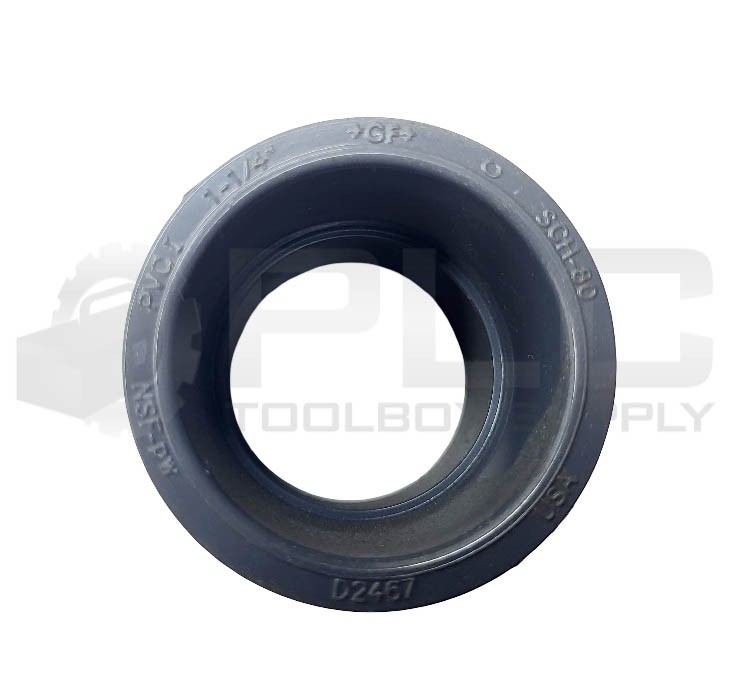 NEW BOX OF 10 GF 829-012 PVC COUPLING 1-1/4″ SCH 80 *READ*