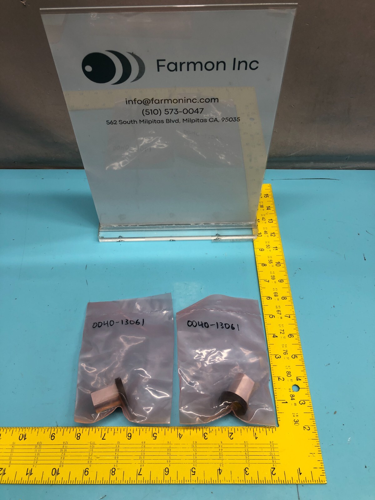 2 Applied Materials AMAT 0040-13061 Block, 180742