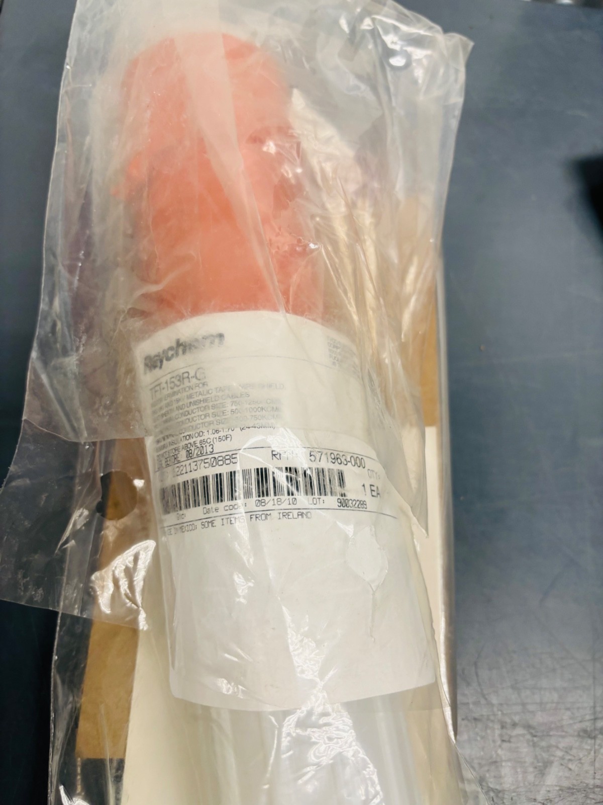 RAYCHEM TFT-153R-G INDOOR & OUTDOOR TERMINATION FOR WIRE SHIELD