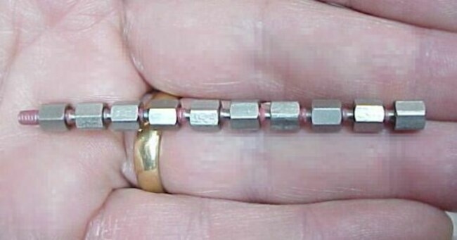 Lot 100 Stainless Steel Standoffs #4-40 x 3/16 Spacers Jackscrews Circuit Board